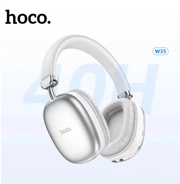 Hoco Wireless Bluetooth Headphones – High-Fidelity Sound, Long Battery, Comfortable Fit