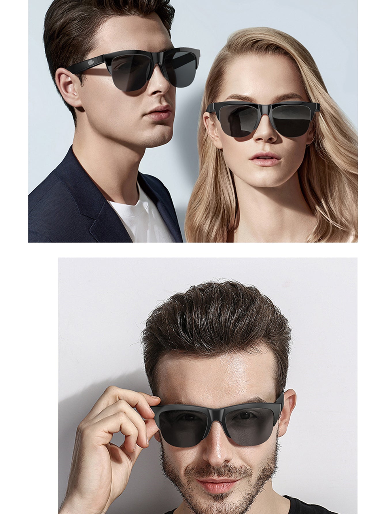 Smart Bluetooth Sunglasses  Advanced UV400 Protection